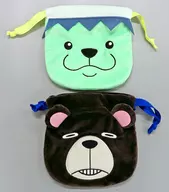 Kathy & Tsukamoto drawstring bag Set (2-Pack) "Jujutsu Kaisen" Universal Studios Japan Only