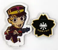 Private Usami "GOLDEN KAMUY in E-DINER Ikebukuro Golden Coffee Shop Trading Acrylic Stand B"