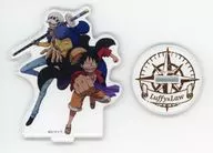 Luffy & Low "ONE PIECE Acrylic Stand ~ Double Character Series ~" Village Vanguard limited