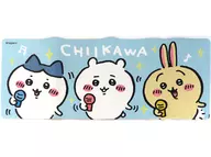 Chiikawa & bigeye thresher & Usagi (Blue) Kitchen Mat "Chiikawa is a small and cute thing x Shimamura"