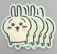 Rabbit die-cut Zipper Bag "A LITTLE CUTE LITTLE ONE"