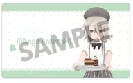 Rubber mat drawn from Mikage Sakurako (Cafe Uniform Ver.) "But Ayuha will come closer"