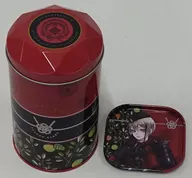 Hinata Masamune Original Canister & Original Coaster (honey-made Maroyaka Ume) "Sword Dance -ONLINE - × Nitto Black Tea"