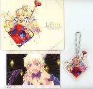 Alilis Acrylic Keyring + Bromide Set "DMM Scratch! Machi Kado Manzoku 2-chome" C-3 Award