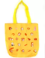 "Bread Thief Tote Bag" full of bread