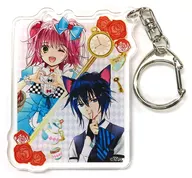 日奈 Mori Ayumu & TSUKUYOMI: Moon Phase 幾斗 (Alice in Wonderland ver.) drawing acrylic key holder "KUJI Mate Shugo Chara!" D-5 Prize