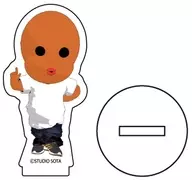 Tonio "500 million Button [Official] ~ Sugawara Soto Short Short ~ Acrylic Puchi Stand 01."