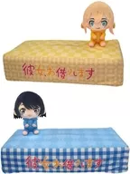 2-Type Set Tissue Case Cover with Plush toy Part2 "Kanojo, Okarishimasu"