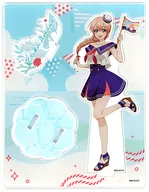 Erika Amano Acrylic Stand B-1 Prize for "KUJI Mate common cuckoo's Fiancee -- Voyage diary in love with you --"