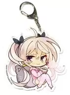 Meigetsu 栞那 (room wear ver.) king key holder "Tea Stella and Death's Butterfly" limited to Yuzu Soft Shop