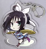 Hitachi 茉子 (Umaya ver.) King Key Holder "Denshin * Manhana" limited to Yuzu Soft Shop.