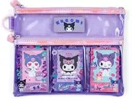 Kuromi 2-Layer Pouch (CuteLy Customized) "Sanrio Character Connectors"