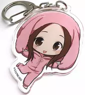 Takagi-san (pajamas) Deformed Acrylic Key Holder "Karakai Jozu-no Takagi-san x Don Quijote"