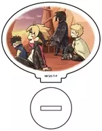 "NARUTO & BORUTO Acrylic Puchistand 01. Graph Art Design" by Uzumaki Naruto & Uchiwa Sasuke & Bolt & Kawaki