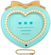 Mint Green "fanfancy + Pearl Heart Acrylic Frame"