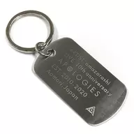 amazarashi 10 th anniversary Dog Tag(掛件)"amazarashi 10 th anniversary live『APOLOGIES雨天照常進行』>