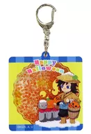 Giyu Tomioka "Demon Slayer: Kimetsu no Yaiba ×ufotable Cafe / Machi ★ Asobi Cafe Halloween Event 2022 Random Shaka Shaka Acrylic Key Holder A"