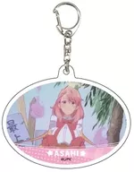 Mogami Asahi "Kamikuzu ☆ idol Acrylic Key Holder 01."