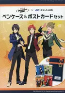 DRAMATIC STARS× Medica Publishing Pen Case & Postcard Set "idol Master SideM"