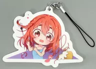Sakurazawa Ink / Triangular Rubber Strap "Hiko KUJI Kanojo, Okarishimasu ～ LADY READY DATE ～" J Prize