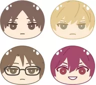 4-Type Set "Cool Earth : Men's Manju Bungingi Mascot"