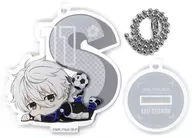 Seishiro calm sea "Blue Rock Museum Mini Character Trading Acrylic Stand Key Holder"