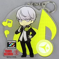 Personaje principal (Shin Megami Tensei: Persona 4) : Acrílico key holder "Person 25 th Anniversary ×TOWER RECORD"