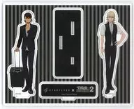 虎徹&伯納比壓剋力立牌STARFLYER限定Ver."TIGER&BUNNY 2 PLACEMENT by STARFLYER"