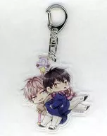 Futami x Shima Constellation Coupling Key Holder "Boys High School Students, First 5th Anniversary ~ Hoshini-Negaiwo 2020 ~ ×Gratte animatecafe"