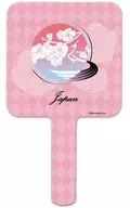 E. Japanese hand-held mirror "The Thousand Musketeers : Rhodoknight"