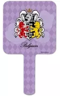 G. Belgian Hand-Held Mirror "The Thousand Musketeers : Rhodoknight"