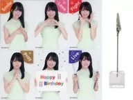 Haruka Kaki 2023 Individual Desktop Calendar Optional Parts B (6 Clear Cards & Wire Clip Set) Nogizaka46 Official Web Shop Limited