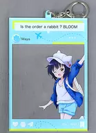 Maya "Is the Order a Rabbit? BLOOM TOKYO STATION Gochisa Wagon 2022 Blind SNS Acrylic Key Holder "