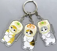 Chinese dumpling 3-Chain Acrylic Key Holder "mofusand POP SHOP"