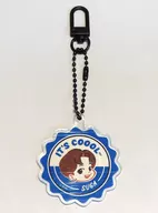 Sugar (BTS) TinyMART Circle Acrylic Key Ring "TinyTAN"