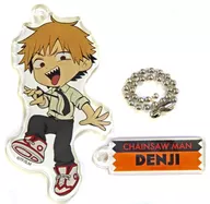 Denji "Chiensoman pop-up shop in Sunshine City Alta trading acrylic key holder (original mini Character)"