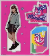 Misami Hishida (Girls2) Big Acrylic Stand "Official Mobile Fan Club Girls2 Gakuen" Members only