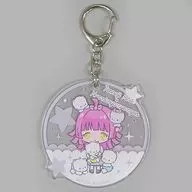 Rina Tennoji x ニャニィニュニェ nyeon "Love Live! Nijigasaki Gakuen School idol Dokokai x Sanrio Character Drivers' Acrylic Key Holder"