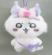 Flying squirrel x Kuromi mascot holder "A little cute little guy x Sanrio Character Characters"