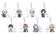 全8種セット 「アクリルキーホルダー 東京カラーソニック!! 01.グラフアートデザイン」