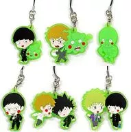 6-Type Set "Mob Psycho 100 III Full dimple Capsule Rubber Strap"