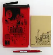 Otokoma High School Manuscript Pouch + Note Ballpoint Pen Set "Haikyu! Exhibition"