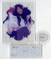 Sora Amamiya Acrylic Stand 6 (Costume : White / Frame : White) "Sora Amamiya BEST LIVE TOUR-SKY-Online KUJI" Prize B