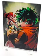 D. Midoriya Dehisa & Ochaco Uraraka Acrylic Art "MY HERO ACADEMIA" Digital Version Weekly Shonen Jump subscriber limited All Applicants Service