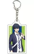 Seiichi Kiyoshi "Acrylic Key Holder Blue Lock 04. Uniform ver. Drawing down"