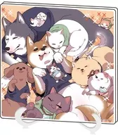 1.猫&狗设计官方插图亚克力艺术展台