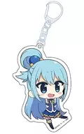 Aqua Petanko acrylic key holder "KonoSuba: God's Blessing on this Wonderful World! POP UP SHOP in Volks Akihabara Hobby Heaven 2"