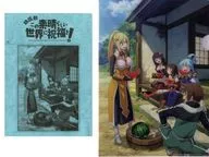 Collection plastic trasparent file folder & duplicate script set "Recitation play KonoSuba: God's Blessing on this Wonderful World! ~ under the pride of the Red Devils! ~"