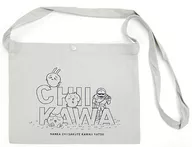 Manifold (light-gray) Canvas サコッシュ "CHIISA LITTLE CUTE LITTLE GUY."