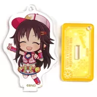 Yuki Himekawa "idol Master Cinderella Acrylic Key Holder Collection PASSION with Girls Stand"